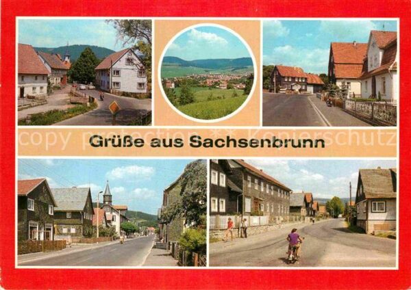 Sachsenbrunn Ortspartien