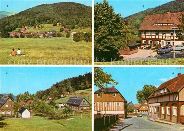 Waltersdorf Zittau Sonneberg Restaurant-Grenzbaud Fachwerk