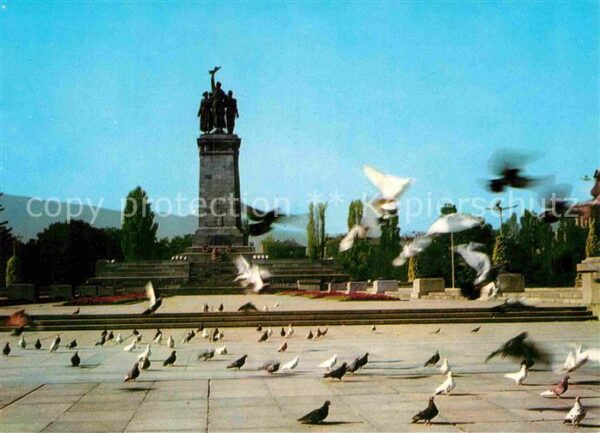 Sofia Sophia Denkmal der Sovjetarmee
