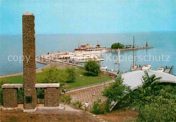 Tihany Schiffsanlegestelle Plattensee Balaton