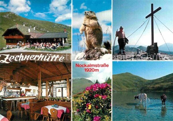 Innerkrems Krems Kaernten Gasthaus Zechnerhütte Nockalmstrasse Mu