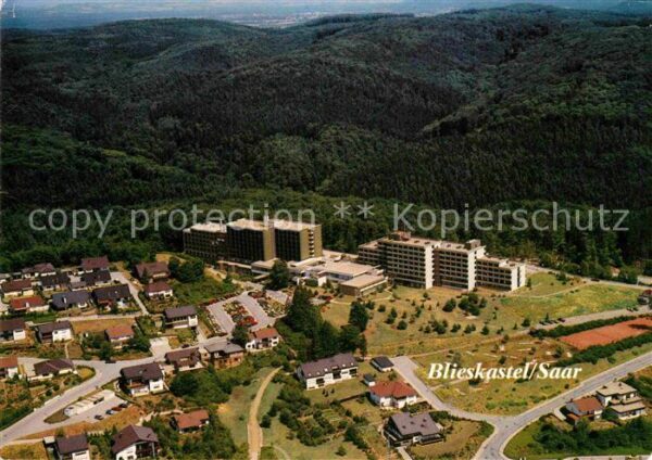 Blieskastel Fliegeraufnahme Waldwohnanlage mit Blie