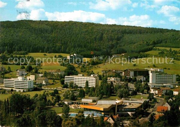 Salmuenster Bad Soden Bad-Soden Fliegeraufnahme mit Bewegungs