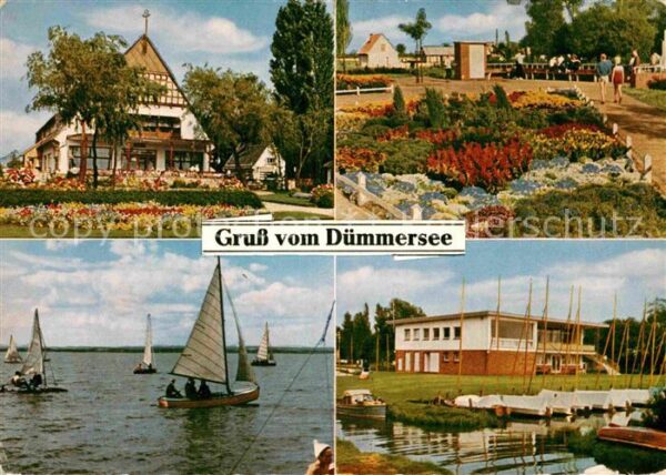 Lembruch Dümmersee Brinkmeyers Strandlust Hafen