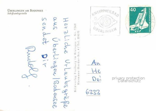 Ueberlingen Bodensee Schiffsanlegestelle – Bild 2
