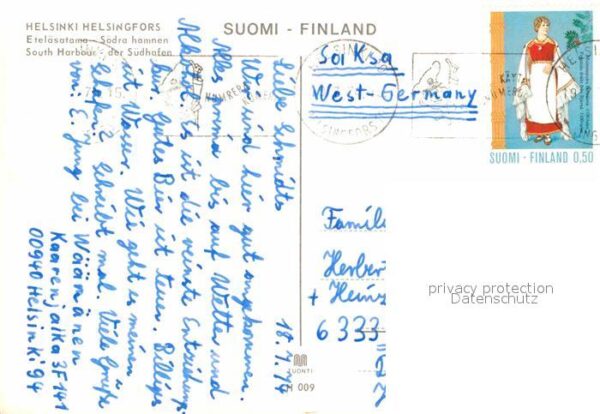 Helsinki Helsingfors Südhafen – Bild 2