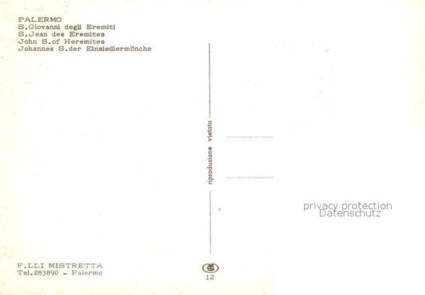 Palermo Sicilia S. Giovanni degli Eremiti – Bild 2