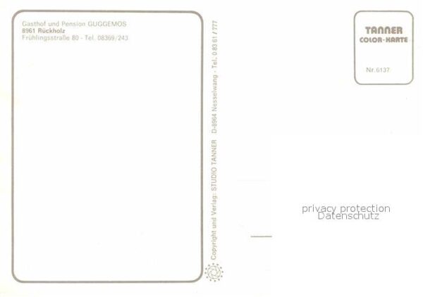 Rueckholz Gasthaus Pension Guggemos – Bild 2