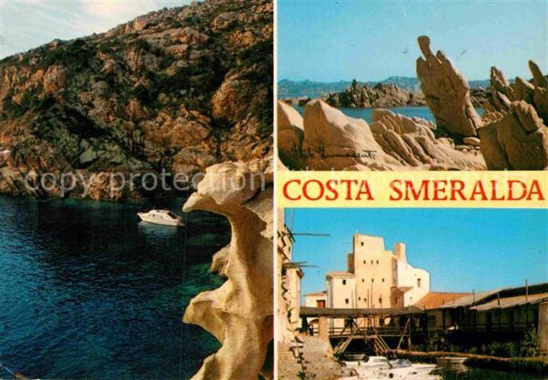 Costa Smeralda Bucht Ortspartie