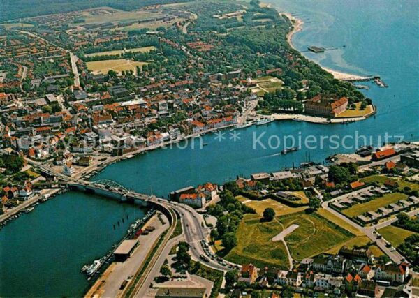 Sonderborg Fliegeraufnahme Brückenpartie