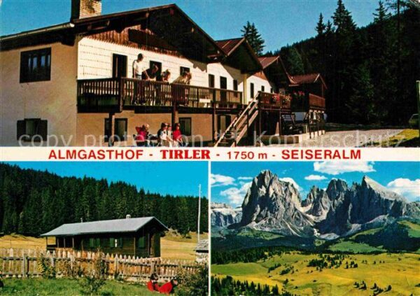Seiser Alm Dolomiten Almgasthof Tirler