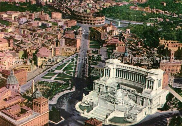 Roma Rom Fliegeraufnahme Altare della Patria