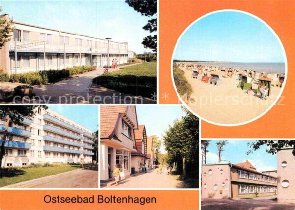 Boltenhagen Ostseebad Strand Erholungsheim John Brinkmann Mit