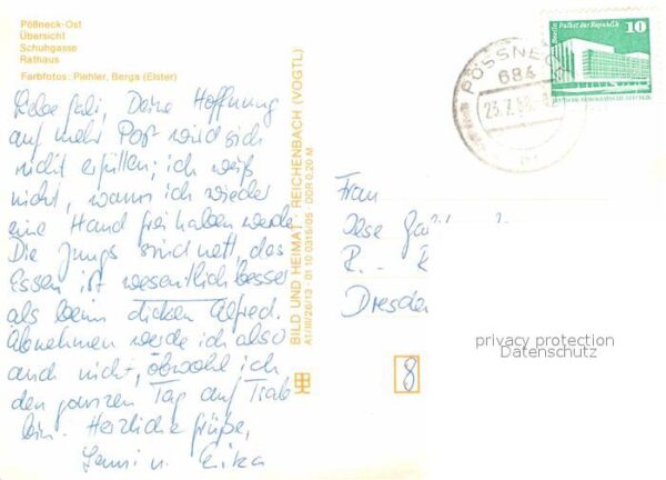 Poessneck Schuhgasse Rathaus – Bild 2