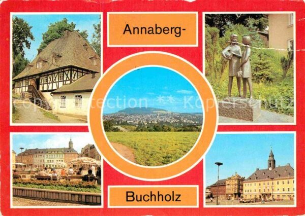 Annaberg-Buchholz Erzgebirge Frohnauer Hammer Plastik Erzgebirgische