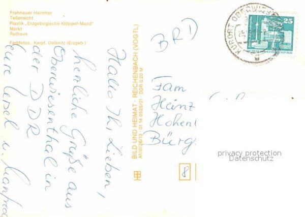 Annaberg-Buchholz Erzgebirge Frohnauer Hammer Plastik Erzgebirgische – Bild 2