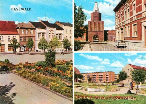 Pasewalk Mecklenburg Vorpommern Ernst-Thälmann-Platz Mühlentor Platz de