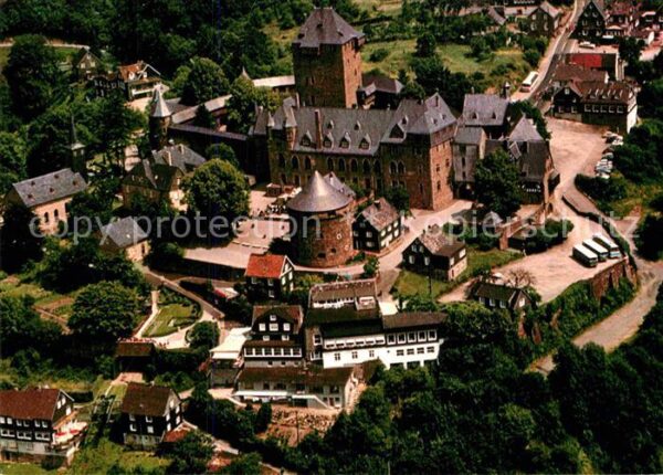 Burg Wupper Fliegeraufnahme Schloss