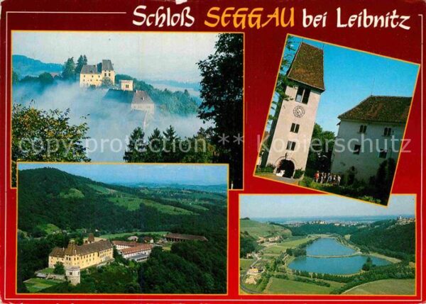 Leibnitz Schloß Seggau Fliegeraufnahme