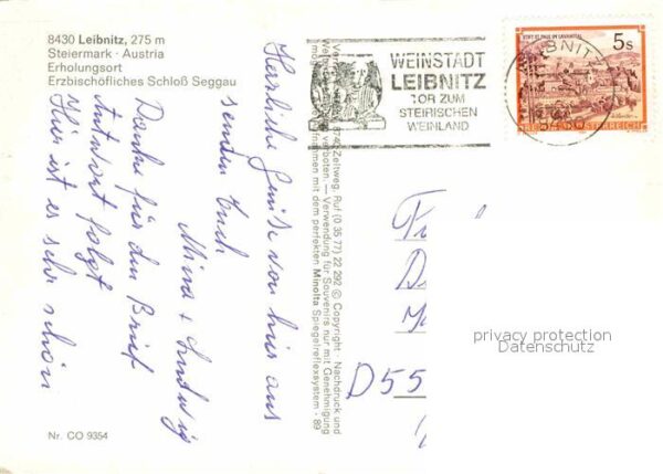 Leibnitz Schloß Seggau Fliegeraufnahme – Bild 2