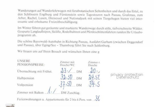 Saldenburg Pension Saldenburger Hof – Bild 2