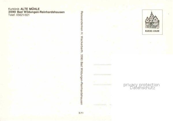 Reinhardshausen Kurklinik Alte Mühle – Bild 2