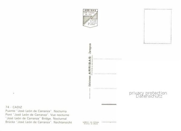 Cadiz Andalucia Puente Jose Leon – Bild 2