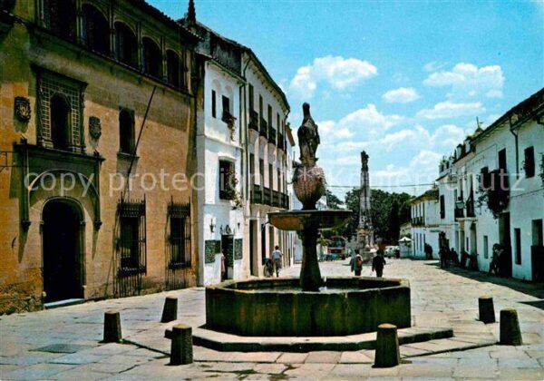 Cordoba Andalucia Plaza del Potro Brunnen