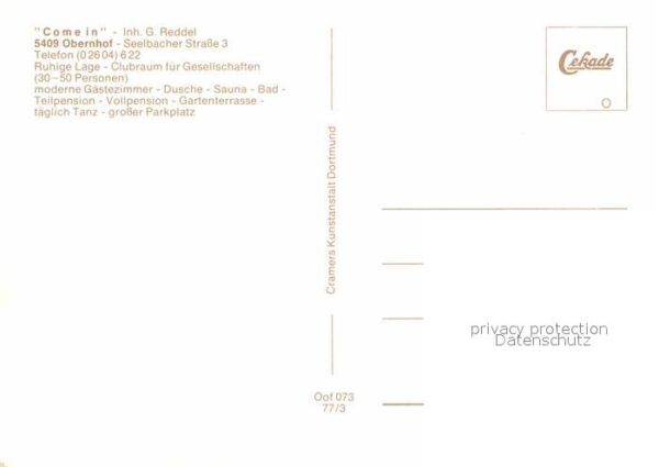 Obernhof Lahn Diskothek Come in Fliegeraufnahme – Bild 2