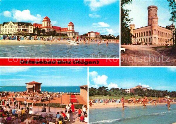 Binz Ruegen Strand Jagdschloß-Granitz Konzertplatz