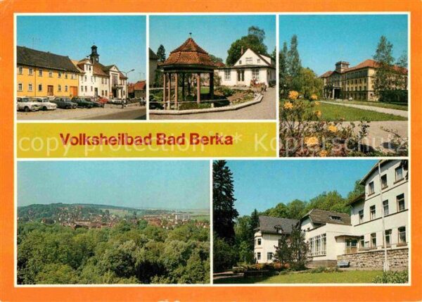 Bad Berka Markt goetebrunnen Kurmittelhaus Zentra
