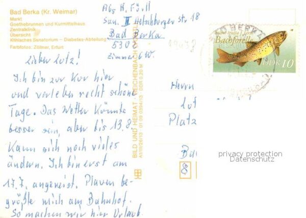 Bad Berka Markt goetebrunnen Kurmittelhaus Zentra – Bild 2