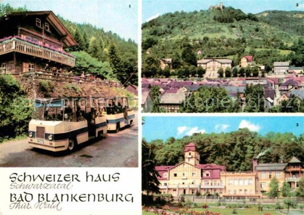 Bad Blankenburg Schwarza-Express Schweizerhaus FDGB-Hei