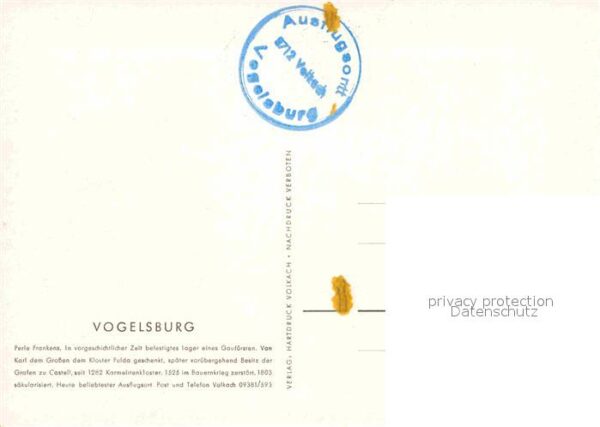 Vogelsburg Volkach Panoramakarte mit Mainschleife – Bild 2