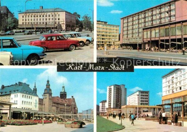Karl-Marx-Stadt Interhotels Chemnitz und Moskau Rosenho