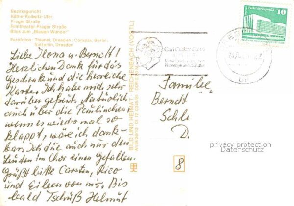 Dresden Bezirksgericht Käthe Kollwitz Ufer Prag – Bild 2