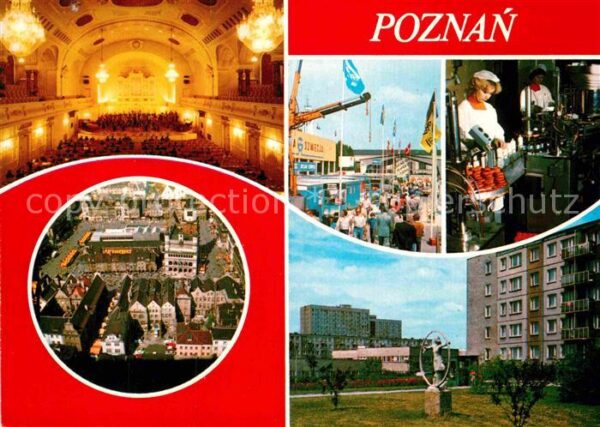 Poznan Posen Miasto Targow