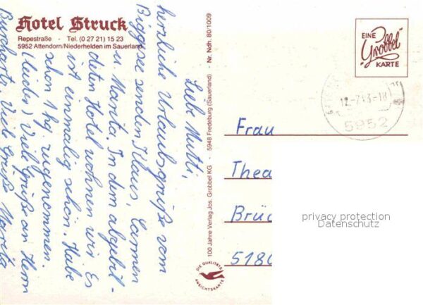 Niederhelden Attendorn Hotel Struck – Bild 2