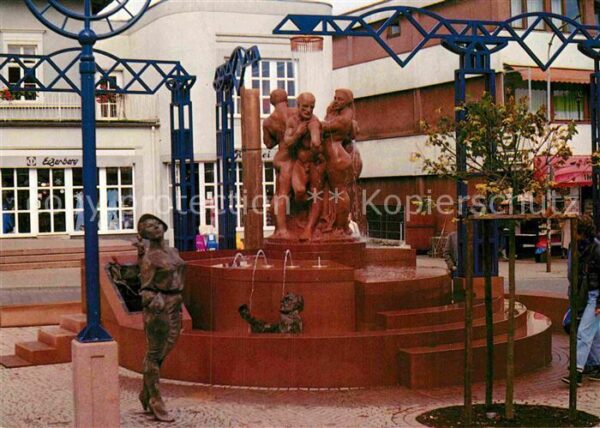 Bad Wildungen Brunnen und Kustlandschaft von Bohrmann