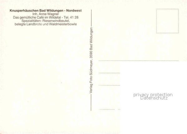 Bad Wildungen Knusperhäuschen im Cafe Wildetal – Bild 2
