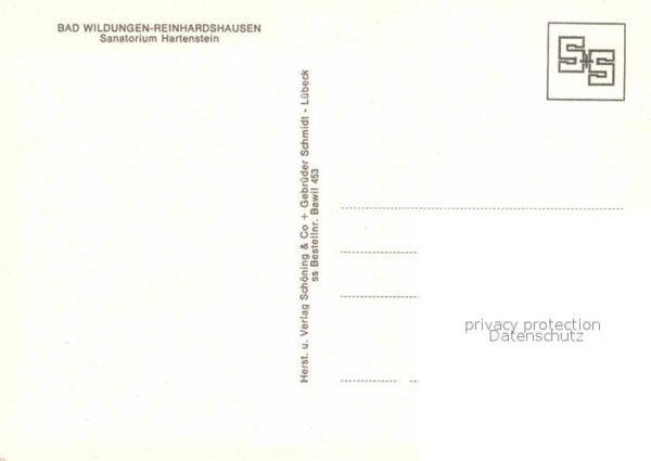 Reinhardshausen Sanatorium Hartenstein – Bild 2
