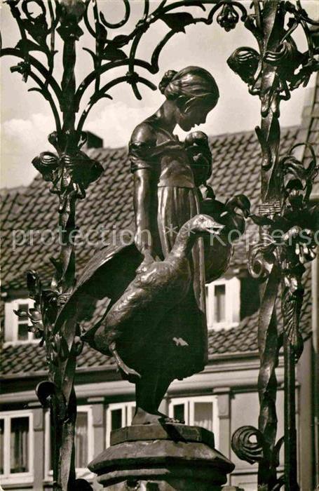 Goettingen Niedersachsen Das Gänseliesel