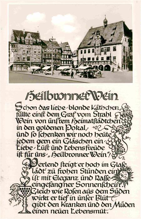 Heilbronn Neckar Marktplatz Rathaus