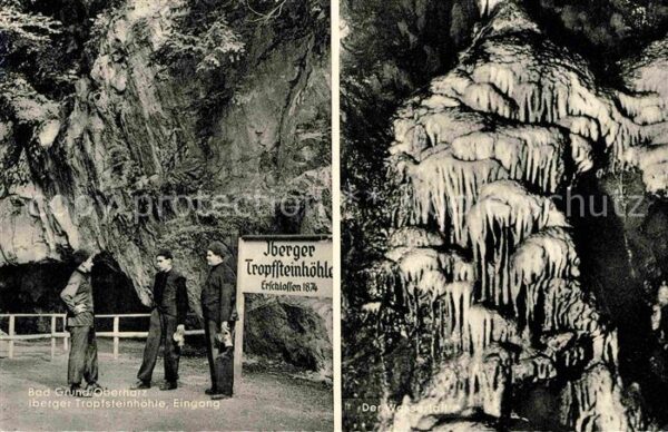 Bad Grund Iberger Tropfsteinhöhle Eingang