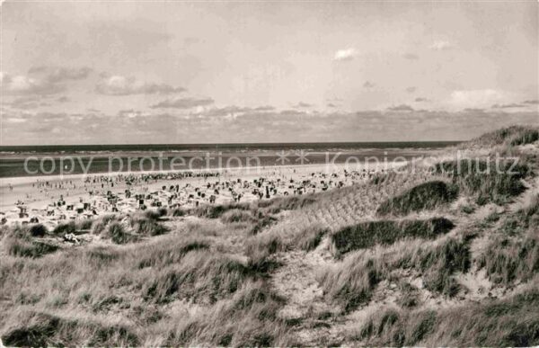 Langeoog Nordseebad Strand Dünen