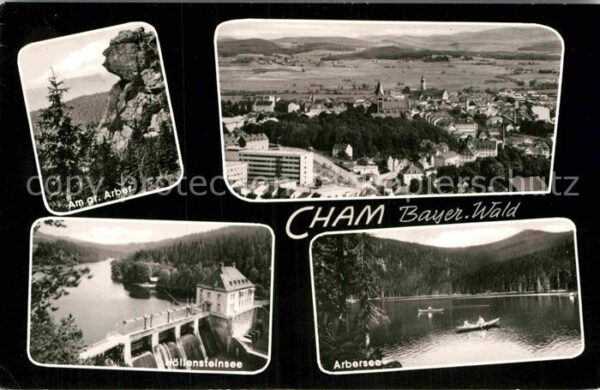 Cham Oberpfalz Gr Arber Panorama Höllensteinsee Arbers