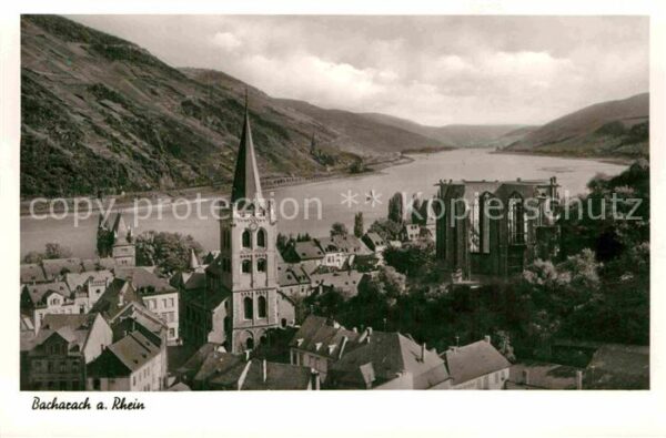 Bacharach Rhein Rheinpartie
