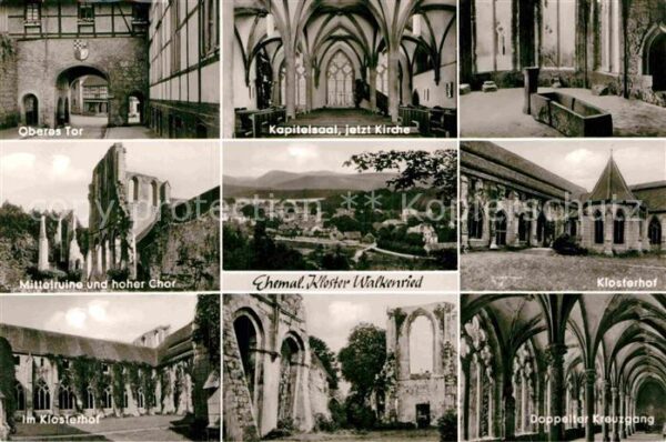 Walkenried Oberes Tor Kapitelsaal Kirche Mittelrui