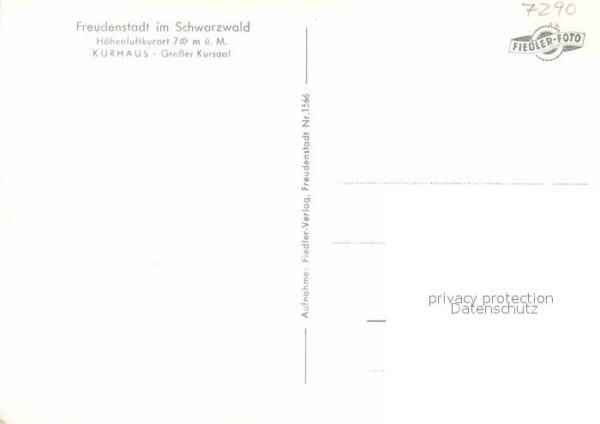 Freudenstadt Kurhaus Grosser Kursaal – Bild 2