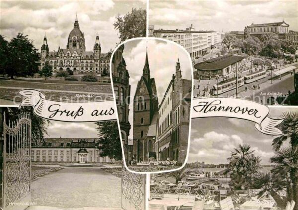 Hannover Rathaus Am Kröpcke Schloss Marktkirche
